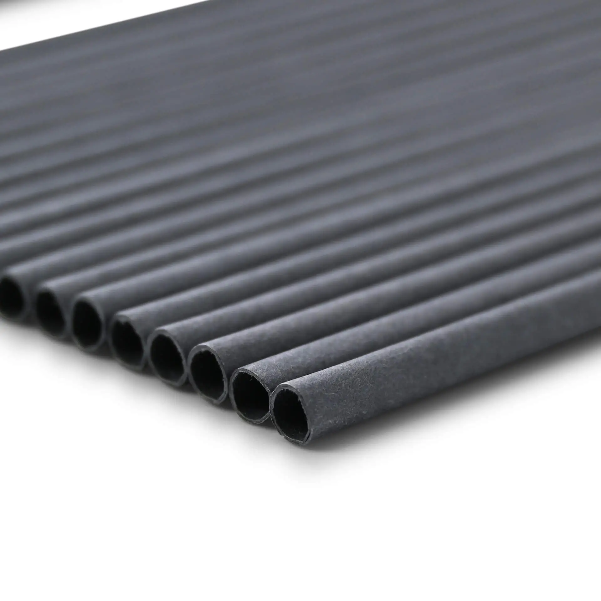 20 cm, Ø 0.5 cm Paper-straws, black, vertical splice dcd004561-trinkhalme-aus-papier-20-cm-05-cm-schwarz-vertikal-gerollt-2