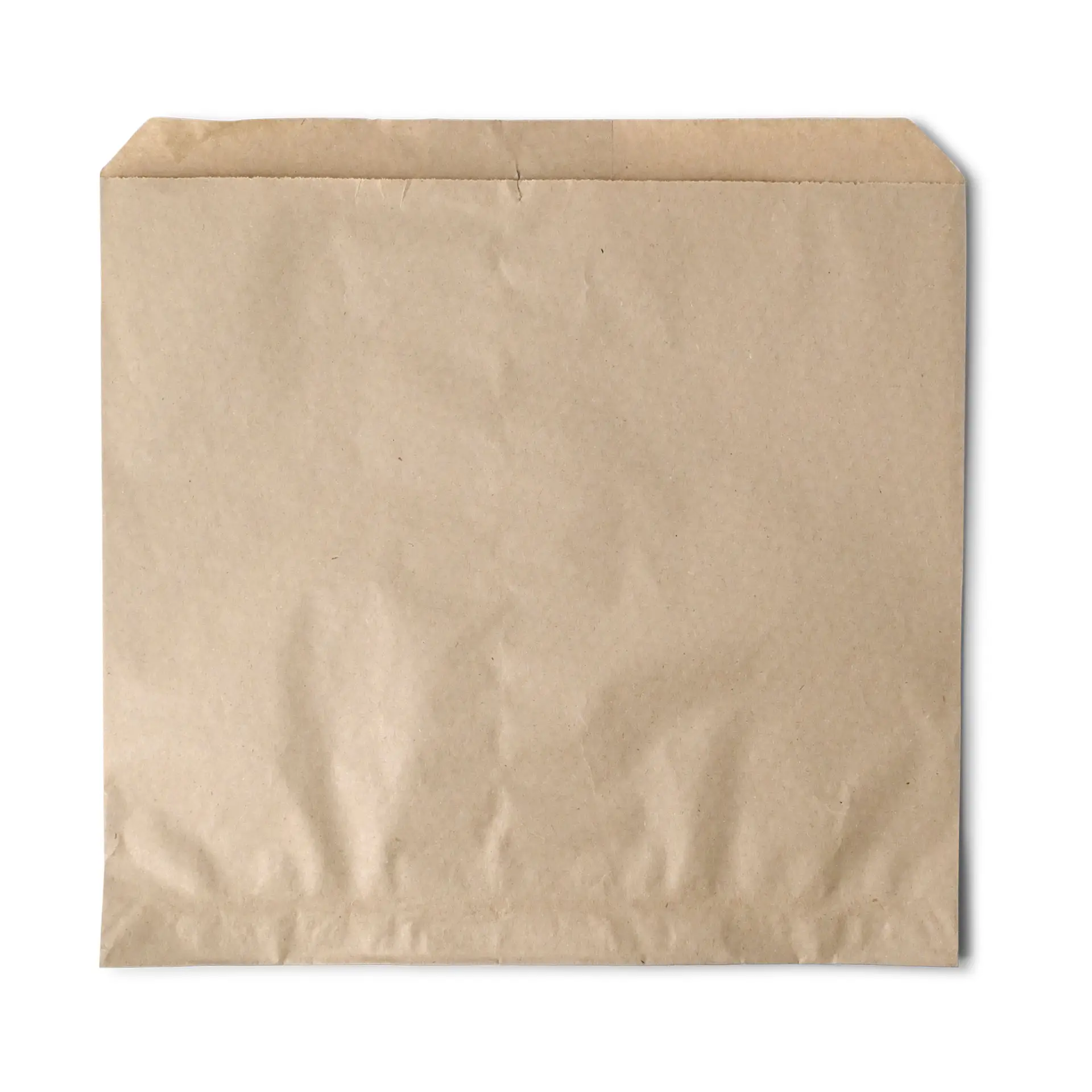 Paper-flat bags 24.5 x 25 cm, kraft