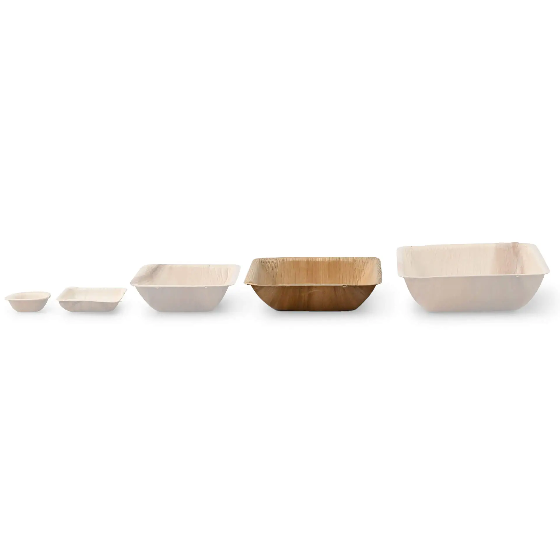 Palm leaf bowls "Palmware®" 600 ml, square Palm leaf bowls "Palmware®" 600 ml, square