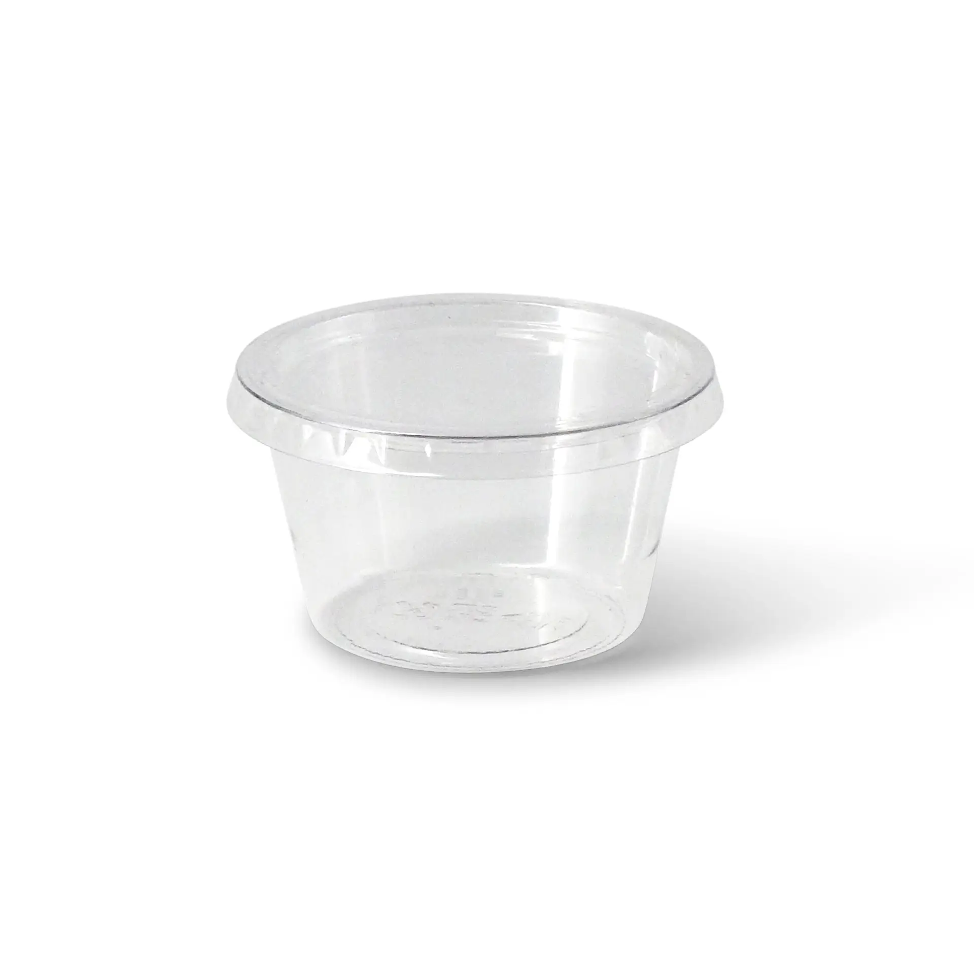 80 ml / 3 oz PLA portion cups, Ø 70 mm, clear