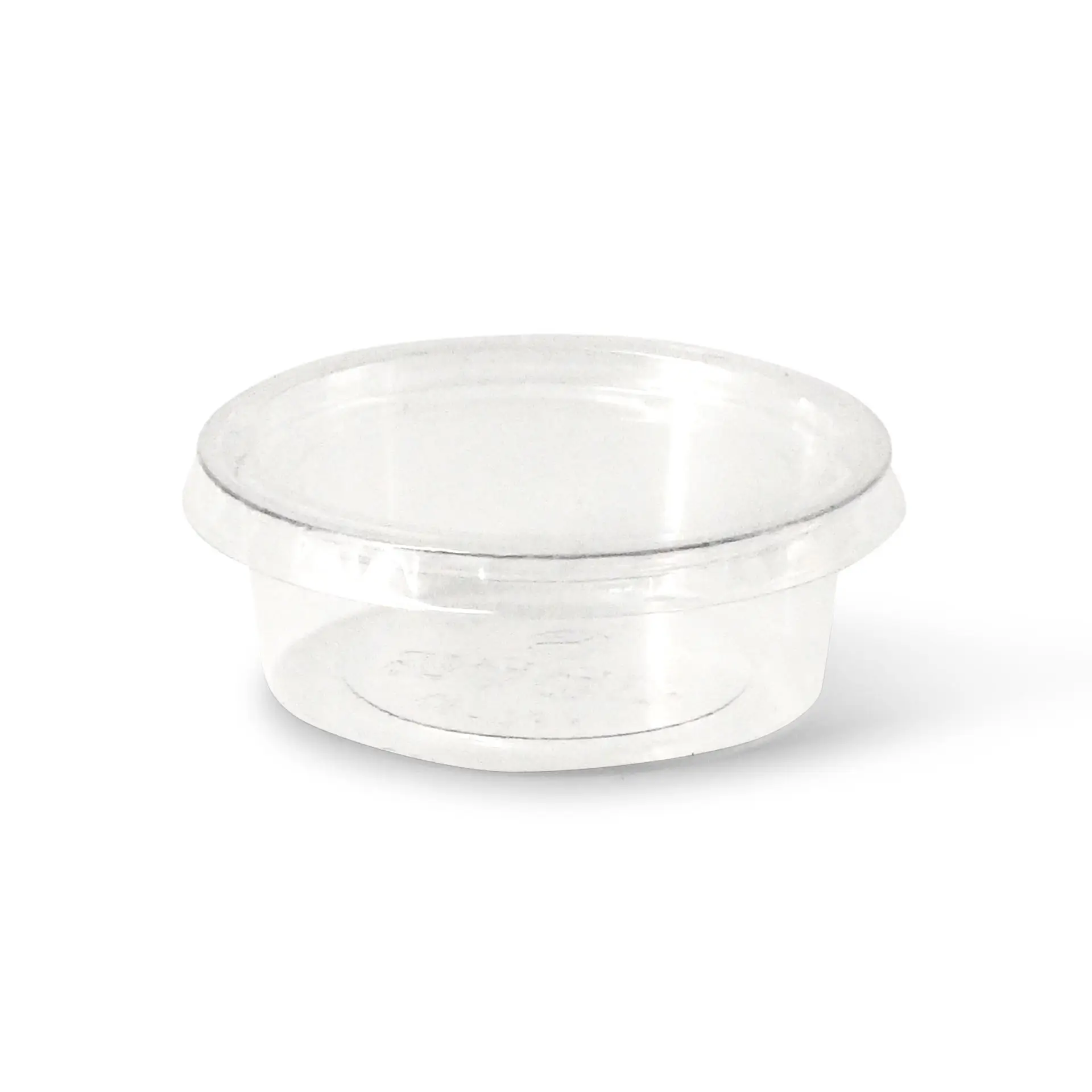 60 ml / 2 oz PLA portion cups, Ø 70 mm, clear