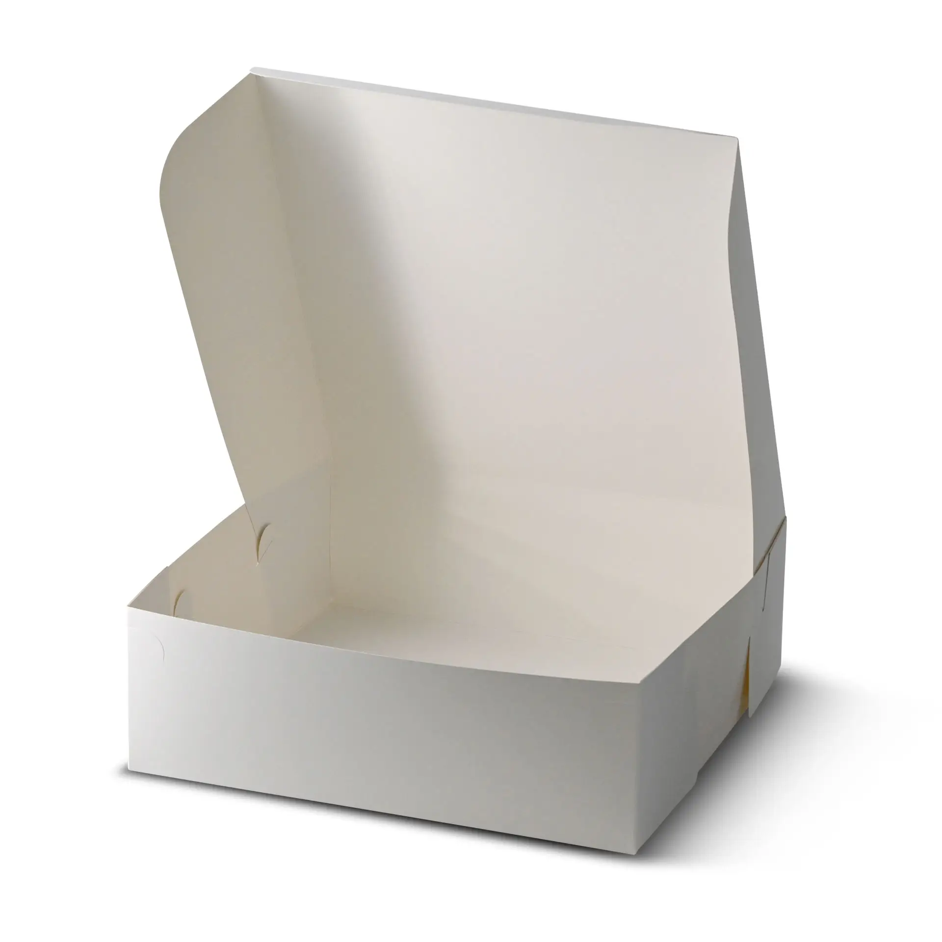 Tortenkarton L, 30,5 x 30,5 x 10 cm, weiß