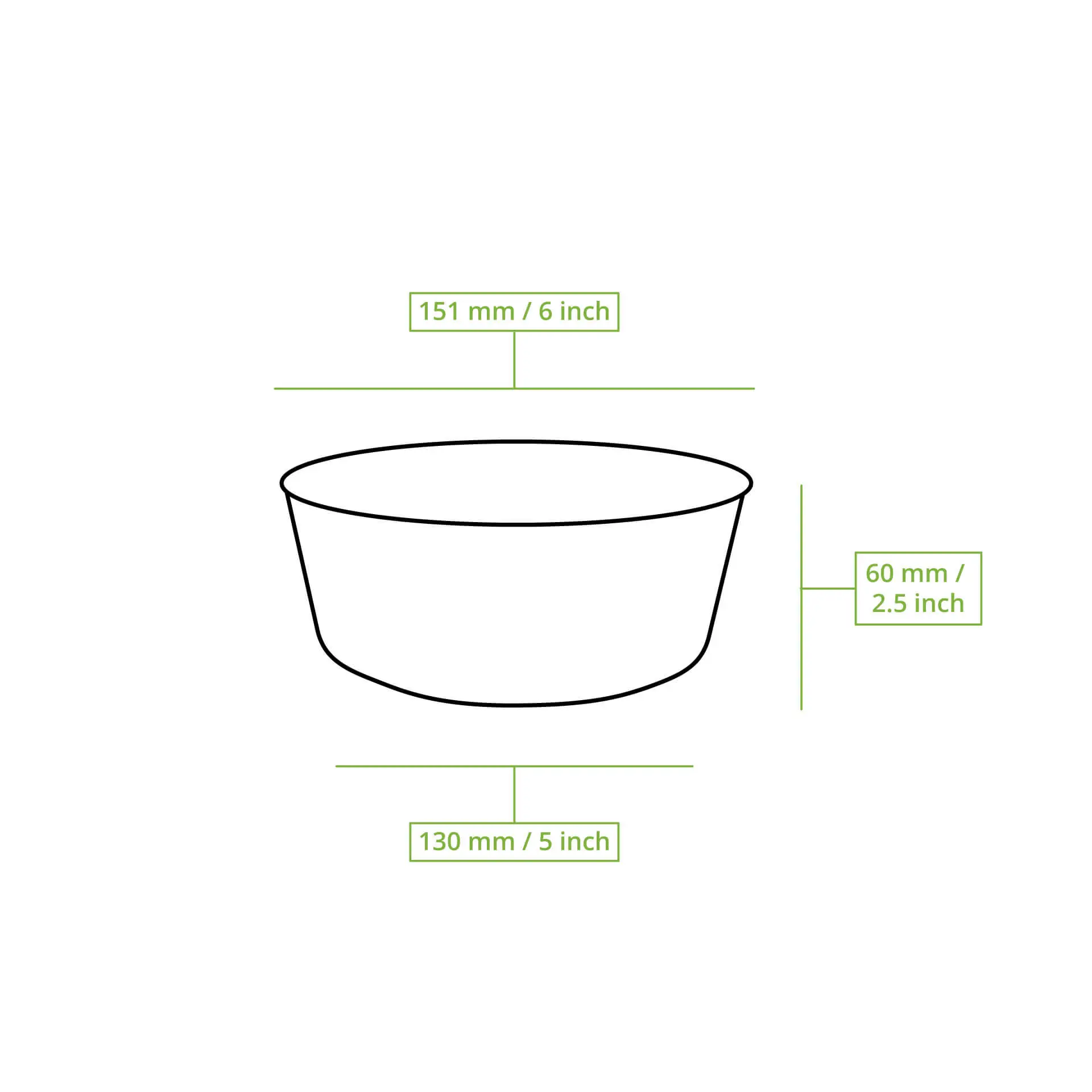 Mehrweg-Schalen "merways Bowl" 650 ml, Ø 150 mm, Cashew / creme-weiß Mehrweg-Schalen "merways Bowl" 650 ml, Ø 150 mm, Cashew / creme-weiß