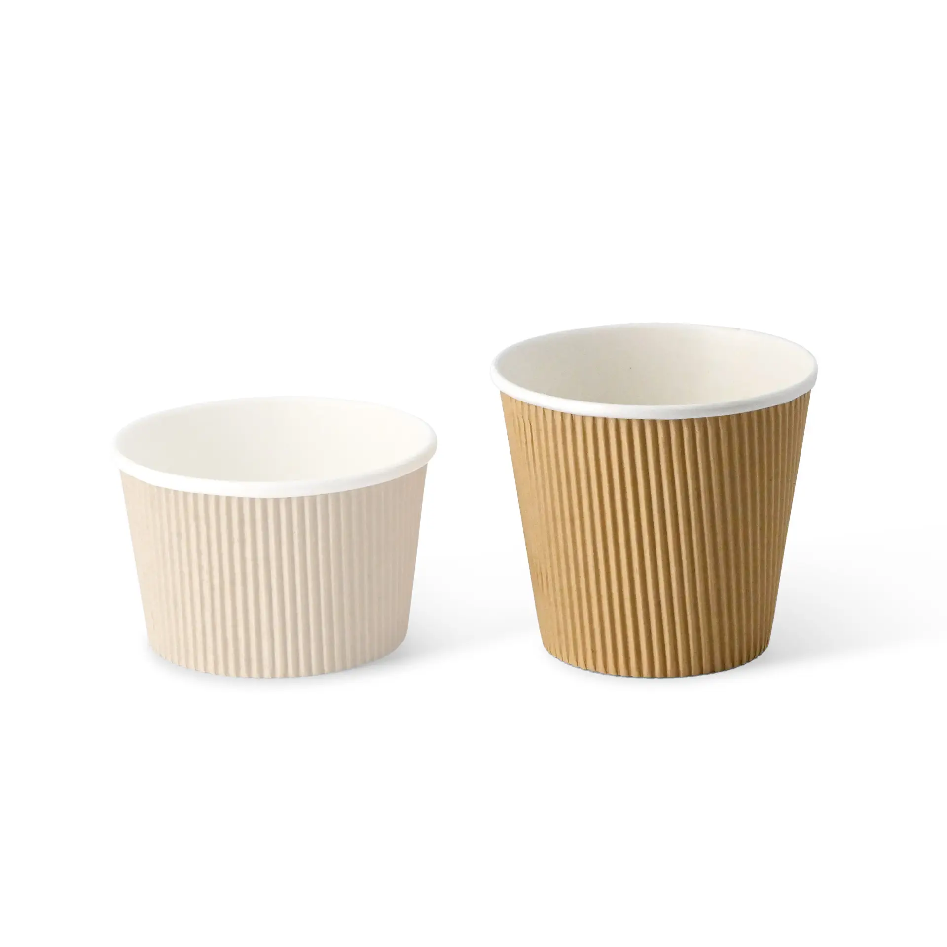 19 oz Ribbed Soup cups, Ø 116 mm, kraft