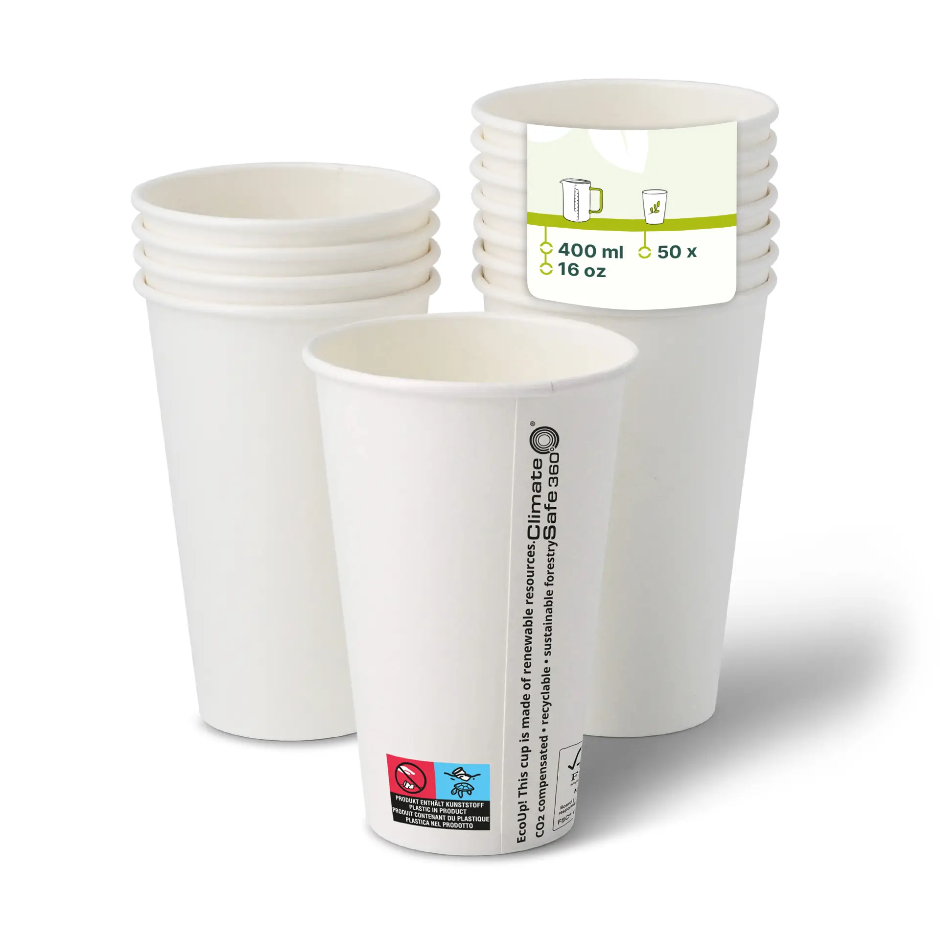 Pappbecher (beschichtet) 400 ml / 16 oz, Ø 90 mm, weiß con10018-01-1-pappbecher-beschichtet-400-ml-16-oz-90-mm-weiss