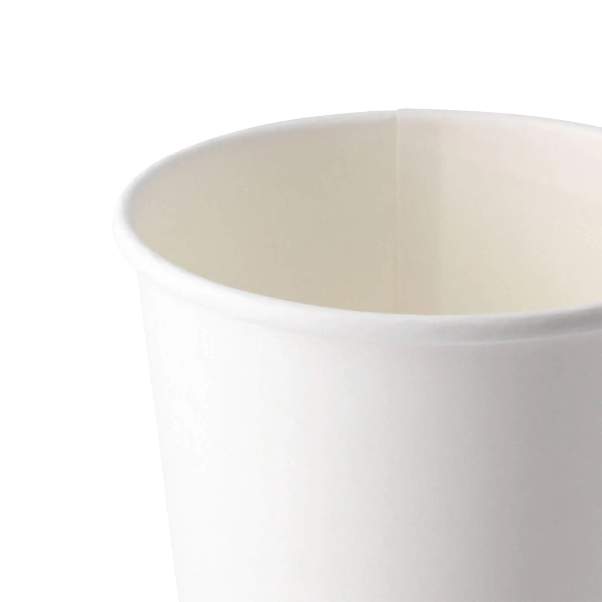 Soup cup to go made of cardboard (Premium) 16 oz, Ø 95 mm, white, eco-friendly coating
