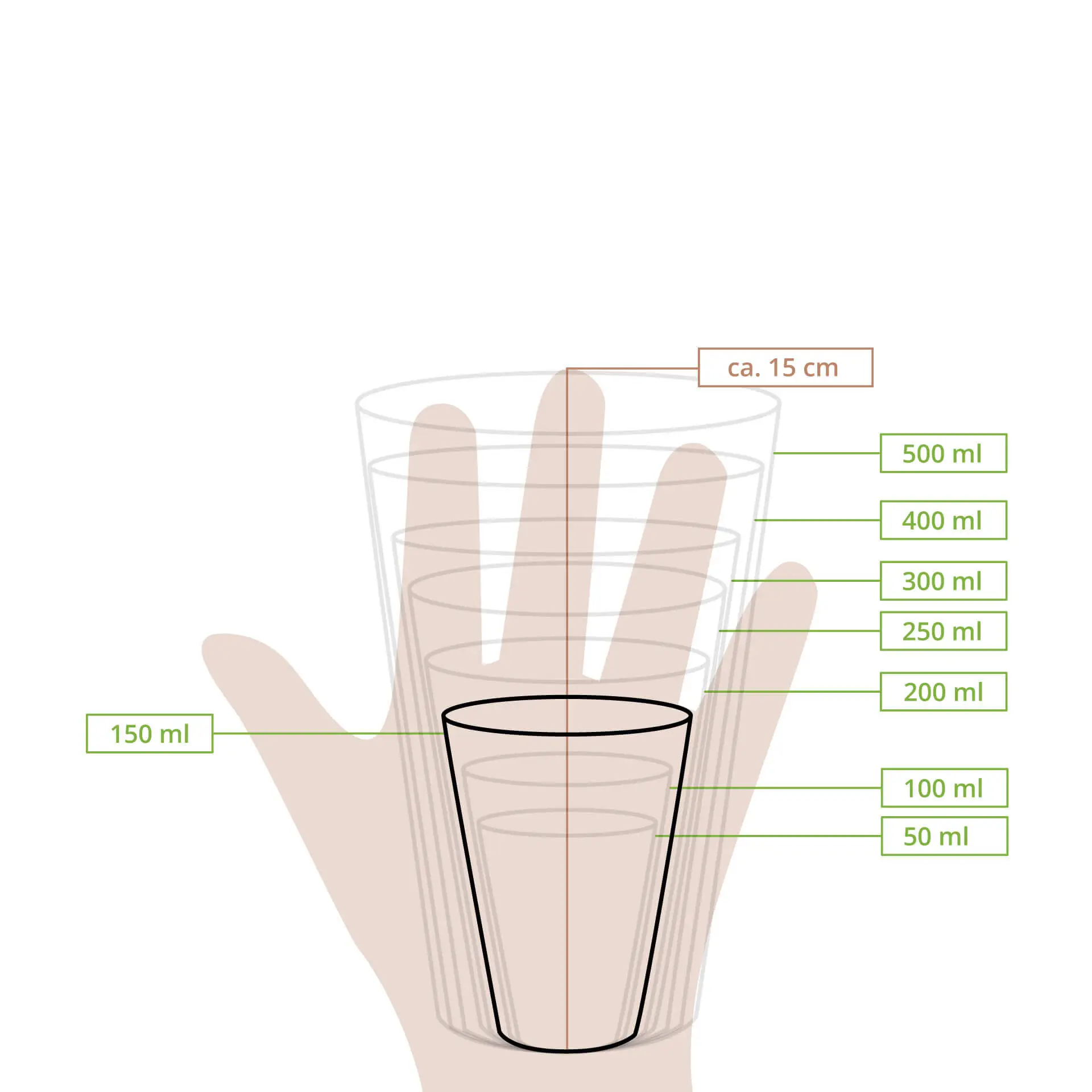 6 oz Paper cups (coated), Ø 80 mm, white