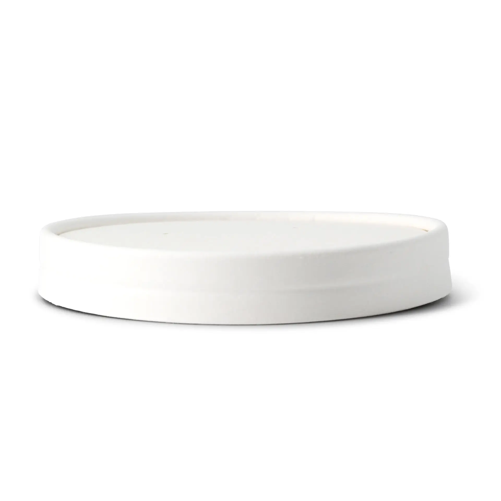 Cardboard membrane lids Ø 116 mm, white Cardboard membrane lids Ø 116 mm, white
