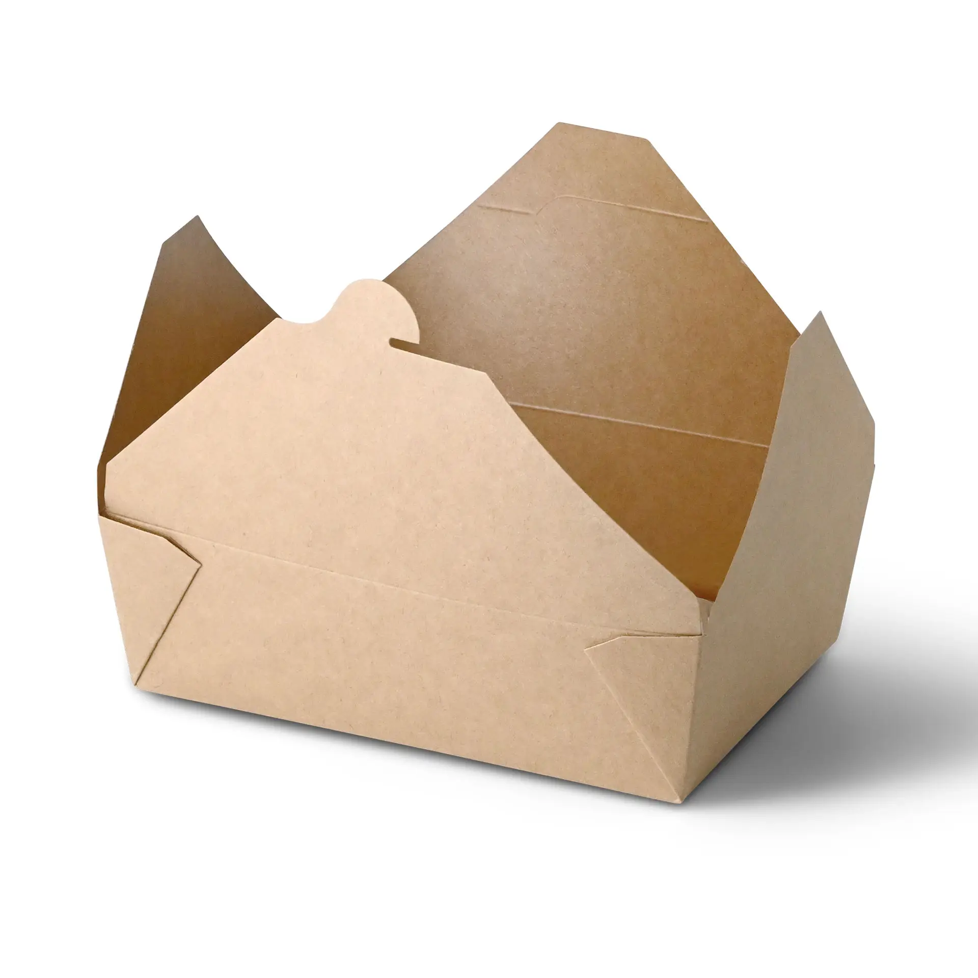 Take-away Box, To go Box 1500 ml, braun
