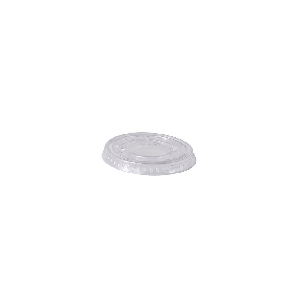 PET-lids Ø 62 mm, clear, round